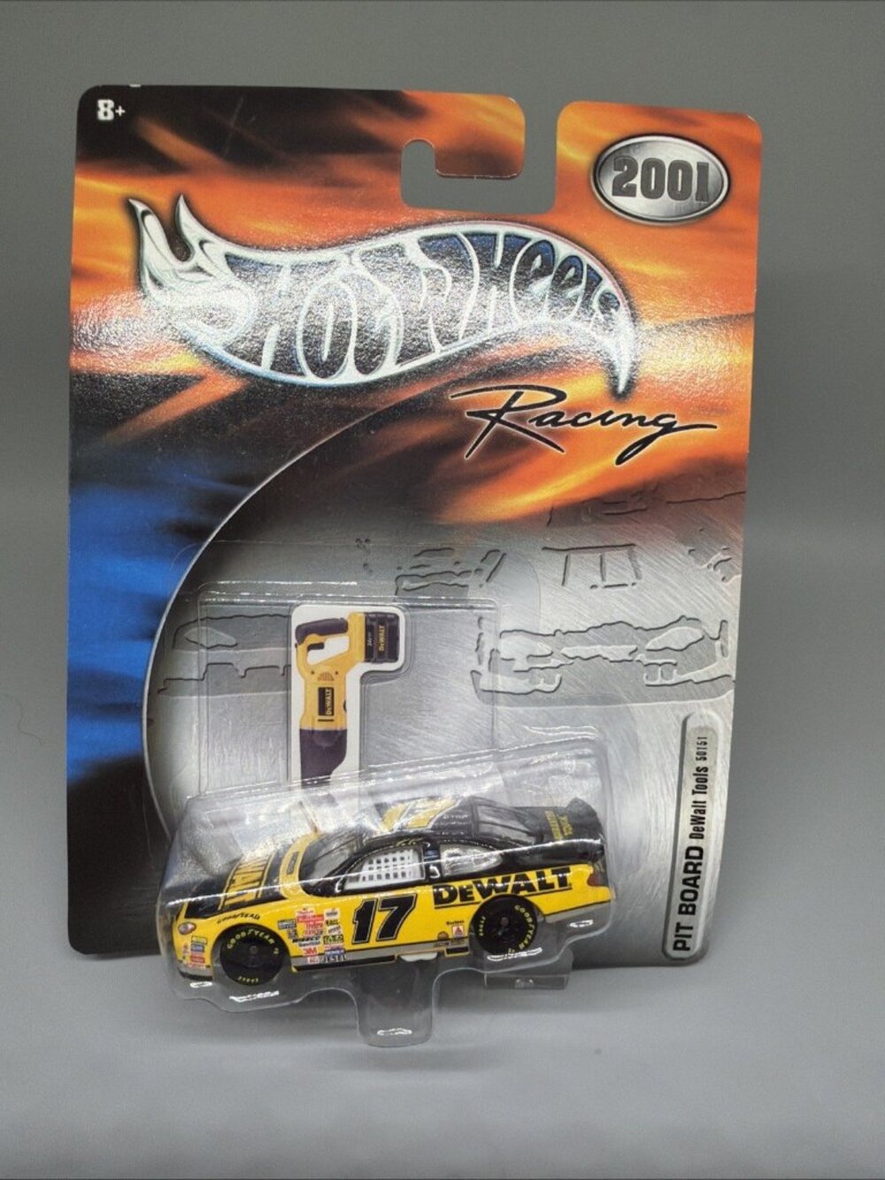 2002 Matt Kenseth #17 Dewalt 1:64 NASCAR Hot Wheels Racing Diecast Sticker NEW